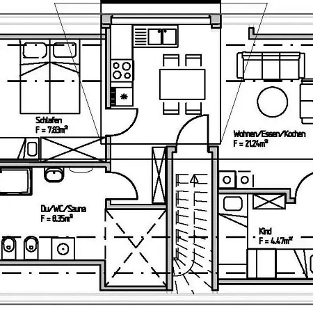 Lejlighed Haus Muenster In - 250 Meter Zum